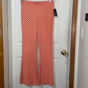 COPY - NWT flower print stretch flare leggings. Large, Wild Fable.